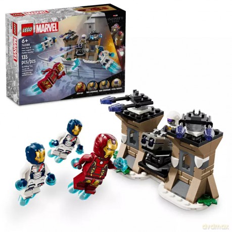 LEGO Super Heroes Iron Man i Iron Legion kontra żołnierz Hydry 76288 (4 sztuki) [KLOCKI]