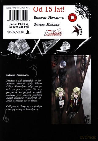 Kuroshitsuji (Tom 15) - Yana Toboso [KOMIKS]