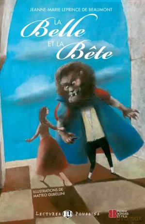 LF La Belle et la Bete Książka + Audio-CD A1 - Jeanne-Marie Leprince de Beaumont [KSIĄŻKA]