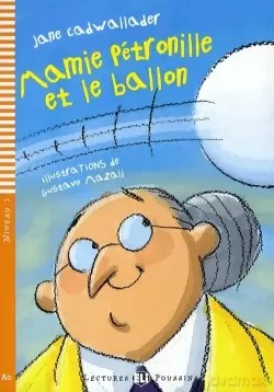LF Mamie Petronille et le ballon książka + CD Audio A0 - Jane Cadwallader [KSIĄŻKA]