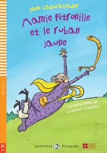 LF Mamie Petronille et le Ruban Jaune + CD Audio A0 - Jane Cadwallader [KSIĄŻKA]