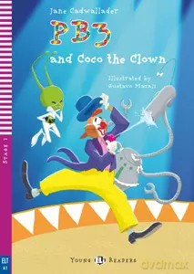 LF PB3 et coco le clown książka + CD Audio A1 - Jane Cadwallader [KSIĄŻKA]