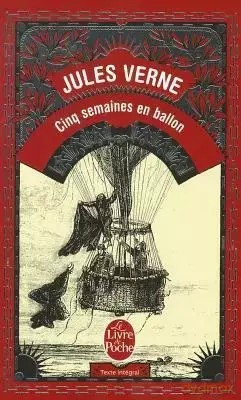 LF Verne. Cinq Semaines en ballon - Jules Verne [KSIĄŻKA]