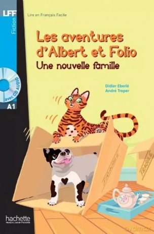 LFF Albert et Folio: Une Nouvelle Famille (A1) - Didier Eberlé, André Treper [KSIĄŻKA]