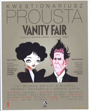 Kwestionariusz Prousta. Vanity Fair. 101 wyznań gwiazd o miłości, śmierci, szczęściu i sensie życia [KSIĄŻKA]