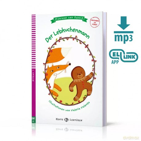 LN Der Lebkuchenmann online Poziom A1 - Adaptacja: Lisa Suett [KSIĄŻKA]