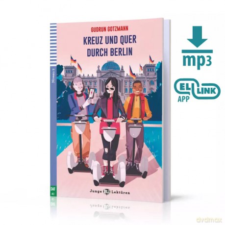 LN Kreuz und Quer durch Berlin online Poziom A2 - Gudrun Gotzmann [KSIĄŻKA]