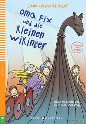LN Oma Fix und die kleinen Wikinger książka + Video MultiROM A0 - Jane Cadwallader [KSIĄŻKA]