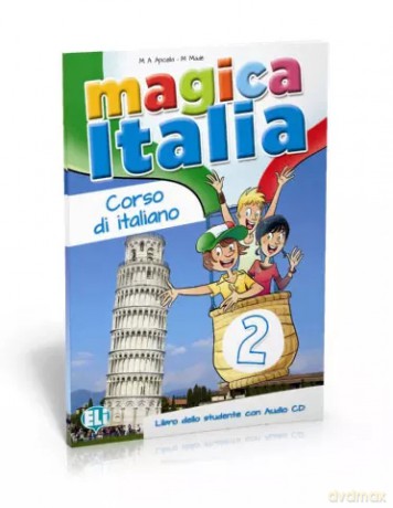 Magica Italia 2 podręcznik + CD - M.A. Apicella [KSIĄŻKA]