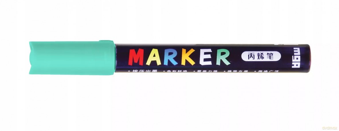 Marker akrylowy M&G 1-2 mm miętowy