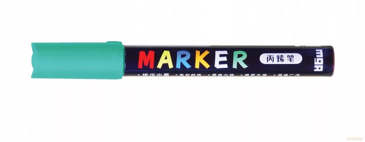 Marker akrylowy M&G 1-2 mm morski