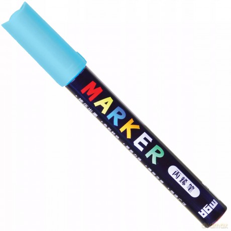 Marker akrylowy M&G 1-2 mm niebieski wodny