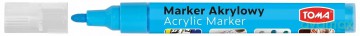 Marker akrylowy Toma jasnoniebieski
