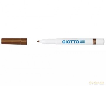 Marker dekoracyjny, permanentny brązowy Giotto 1 szt.
