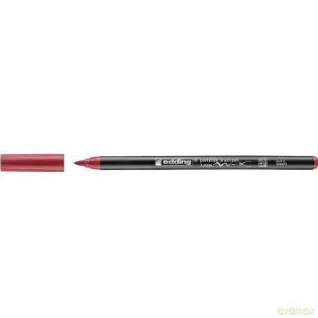 Marker dekoracyjny, permanentny czerwony Edding 1 szt.