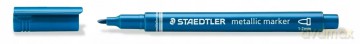 Marker dekoracyjny, zmazywalny niebieski metaliczny Staedtler 1 szt.