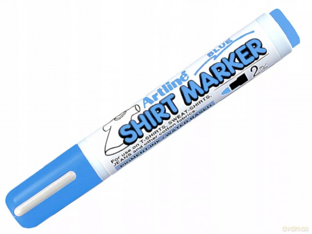 Marker do tkanin Toma EKT-2 jasny niebieski 2 mm