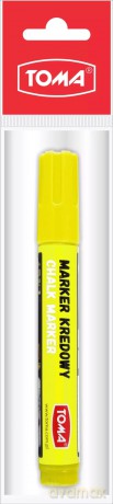 Marker Kredowy do tablic TOMA TO-292 4,5mm żółty pastelowy