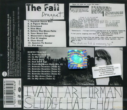 The Fall: Dragnet [CD]