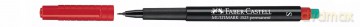 Marker permanentny czerwony Faber-Castell 1 szt.