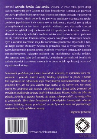 Lata mroku - Sawako Ariyoshi [KSIĄŻKA]