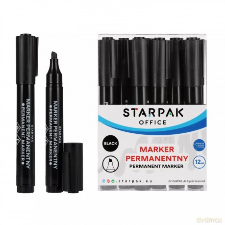Marker permanentny Sci czarny Starpak Wb A 12 12/120