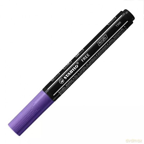 Marker permanentny T300, fioletowy