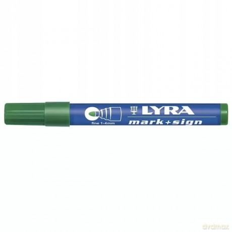 Marker permanentny zielony LYRA 1 szt.