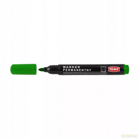 Marker permanentny zielony Toma 1 szt.