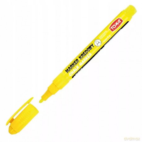 Marker Toma kredowy żółty 1,5mm