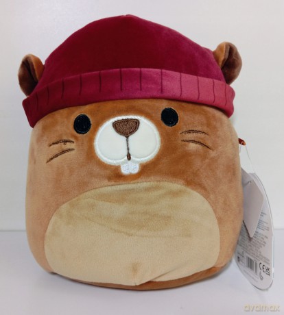 Maskotka pluszak Squishmallows 19cm bóbr Chip