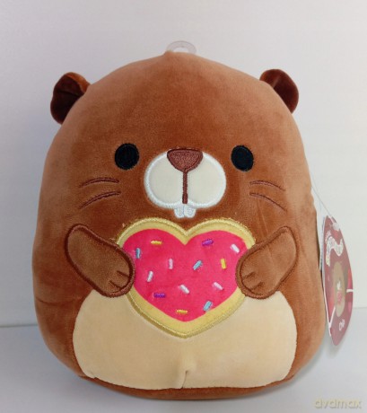 Maskotka pluszak Walentynki Squishmallows 19cm bóbr Chip