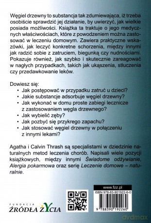 Leczenie węglem drzewnym - Agatha i Calvin Thrash [KSIĄŻKA]