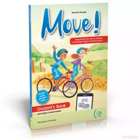 Move! Preparation for Cambridge YLE Movers. Podręcznik + Książka cyfrowa + nagrania online [KSIĄŻKA]