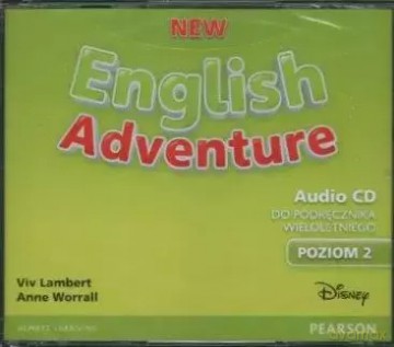 New English Adventure PL 2 Class CD (do wersji wieloletniej) [KSIĄŻKA]