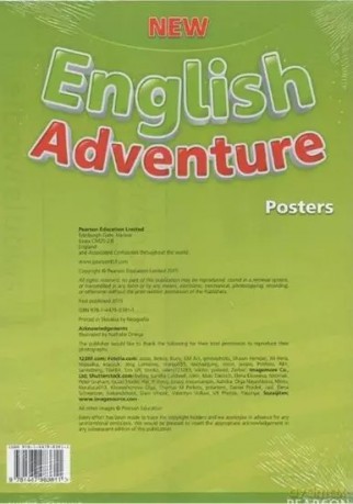 New English Adventure PL 2 Posters - Tessa Lochowski, Cristiana Bruni, Regina Raczyńska [KSIĄŻKA]