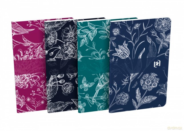 Notatnik Oxford Romance A6 30 kartek Linia