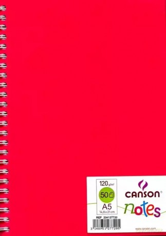 Notes A5 Canson biały
