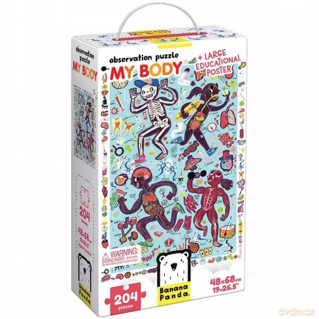 Observation Puzzle. My Body [KSIĄŻKA]