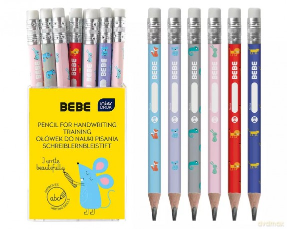 Ołówek Do Nauki Pis Hb z Gum Jumbo Bb Int Wb A36