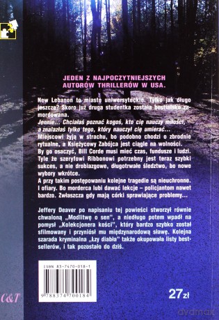Lekcja jej śmierci - Jeffery Deaver [KSIĄŻKA]