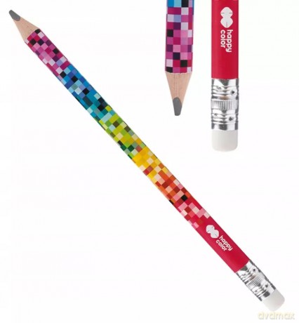 Ołówek do nauki pisania Pixele Happy Color 2B 1 szt.