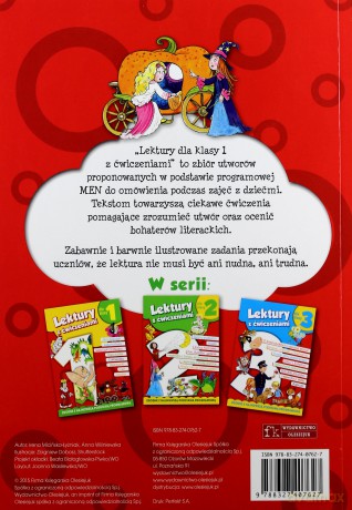 Lektury dla klasy 1 z ćwiczeniami - Anna Wiśniewska, Irena Micińska-Łyżniak [KSIĄŻKA]