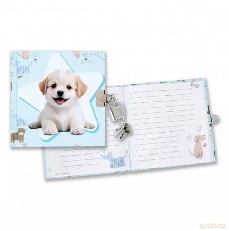 Pamiętnik Zamykany Cuties Doggy Starpak 558506