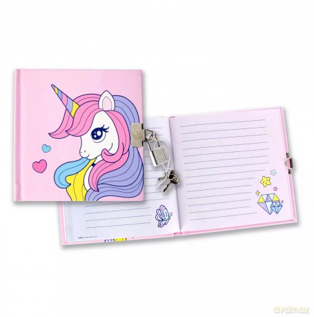 Pamiętnik Zamykany Unicorn Starpak 558484