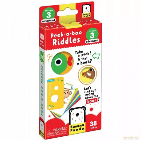 Peek-a-boo Riddles 3. Advanced [KSIĄŻKA]