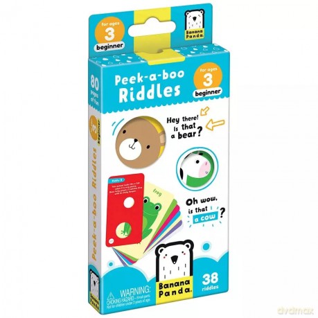Peek-a-boo Riddles 3. Begginer [KSIĄŻKA]