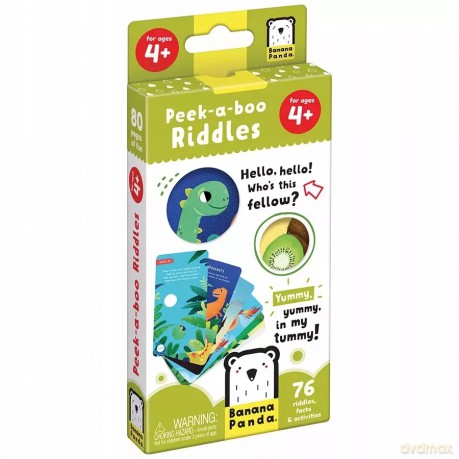 Peek-a-boo Riddles 4+ [KSIĄŻKA]