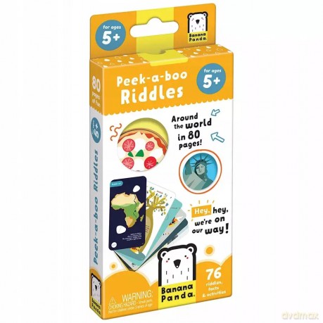 Peek-a-boo Riddles 5+ [KSIĄŻKA]