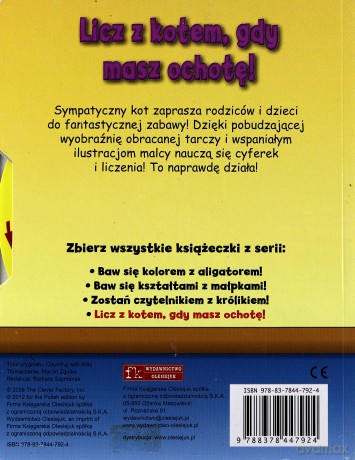 Licz z kotem, gdy masz ochotę! [KSIĄŻKA]